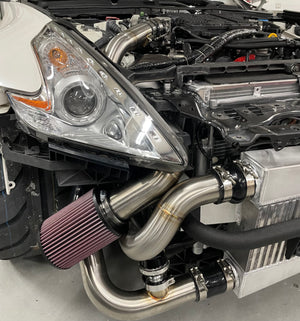 SOHO Motorsports VQ37VHR Top Mount Single Turbo Kit (Stage 2)