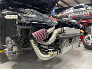 SOHO Motorsports VQ37VHR Top Mount Single Turbo Kit (Stage 1)