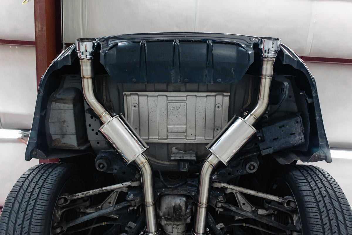SOHO Motorsports Nissan Z, Q50, and Q60  3" Dual Exit Exhaust System
