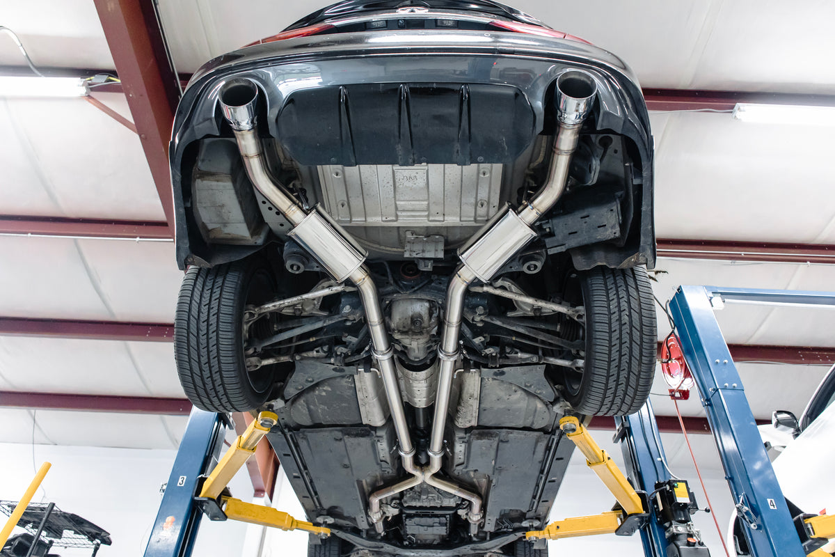 SOHO Motorsports Nissan Z, Q50, and Q60  3" Dual Exit Exhaust System