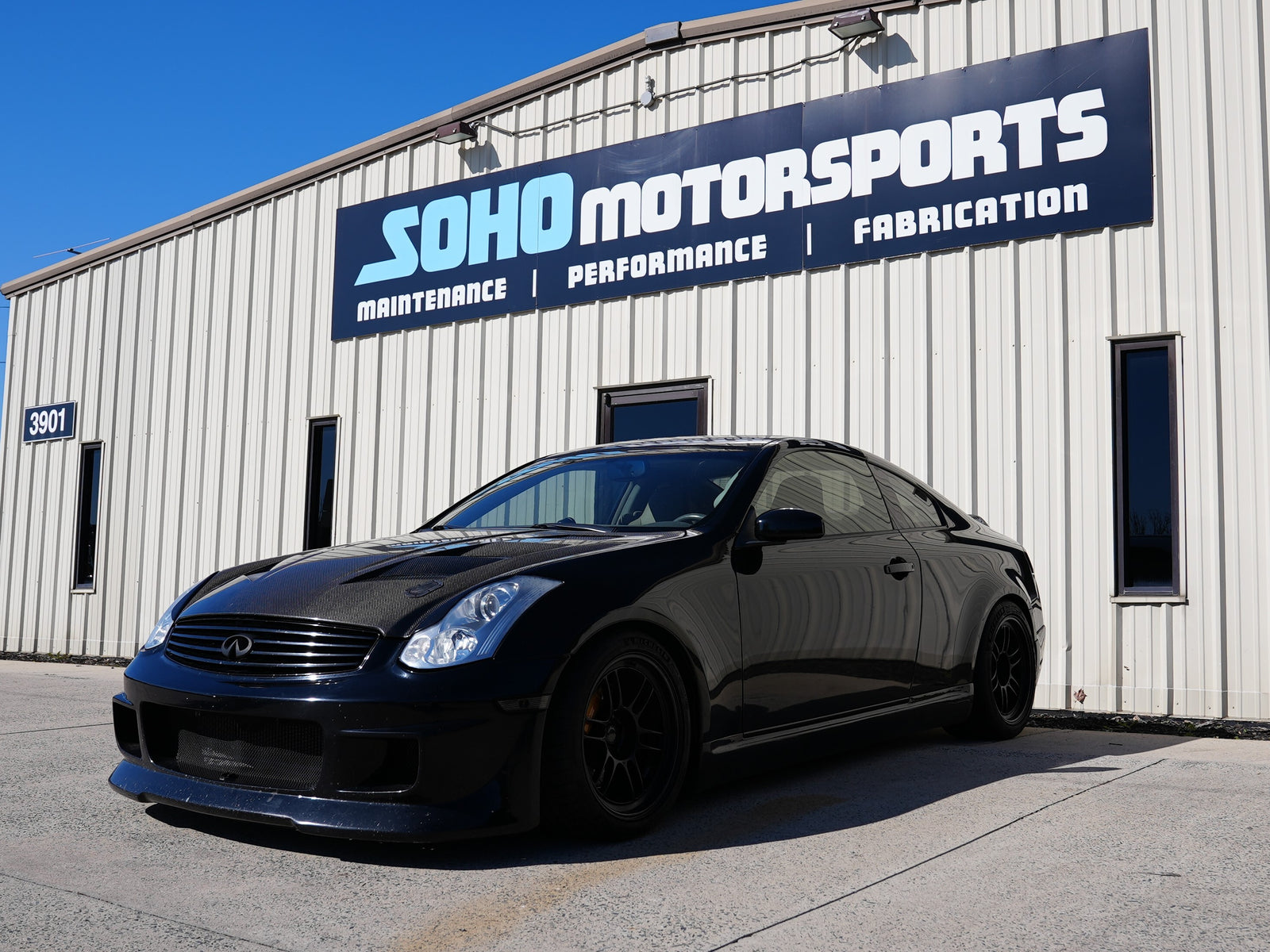 Custom Radiator Support G35 Infiniti G35 Coupe Custom