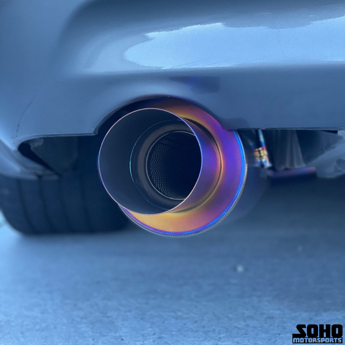 SOHO Motorsports Titanium Single Exit Exhaust
