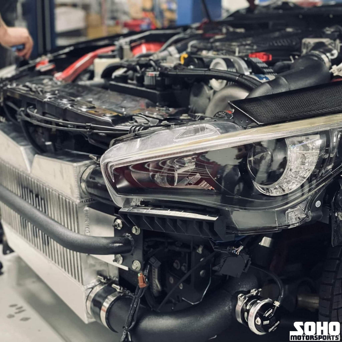 SOHO Motorsports Q50 V2 A2A LYTE Supercharger Kit (VQ37VHR)